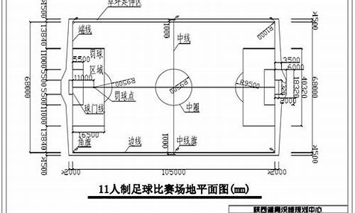 足球场场地标准尺寸大小_各联赛足球场地标准